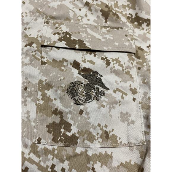 USMC Desert MARPAT FROG Combat Shirt and Pants Set Size MEDIUM REGULAR - Picture 4 of 15